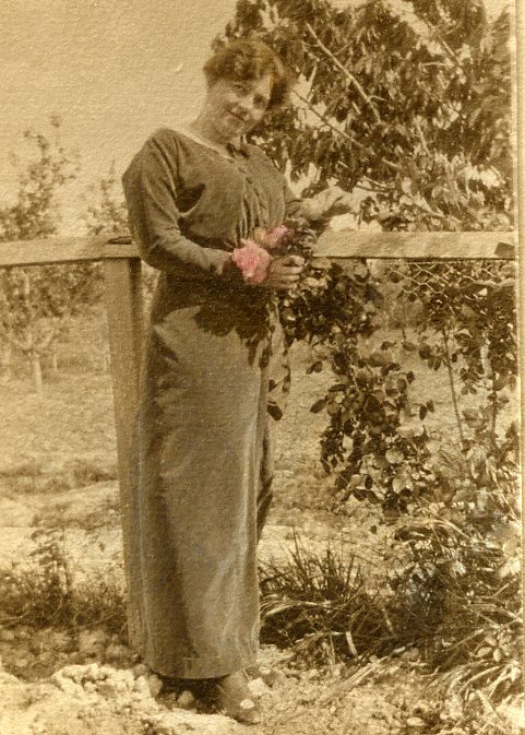 Constance Mary Beatty (nee Forster) at Carron Vale, Mooroolbark