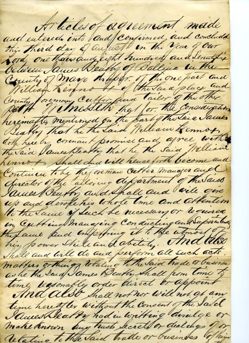 Ballina, Mayo, Ireland, 1876