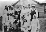 Harold and Peggy Beatty at "fancy dress ball", Anglesea, Victoria c. 1922