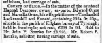 Hannah Dempsy Landed estates Court Belfast News-Letter 27 June&nbsp;1874
