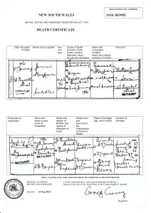 Death of James MacLean, Saddler of Bathurst, New South Wales aged 76, 3 Jan 1916