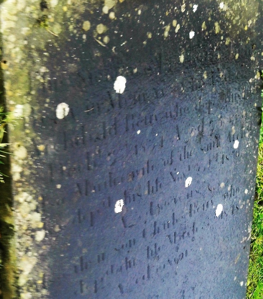 Beatty tombstone CoI Lisbellaw, Fermanagh